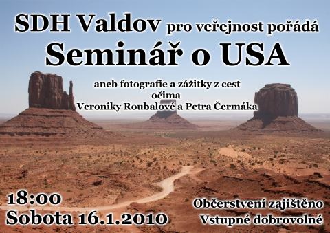 Pozvánka na seminář o USA